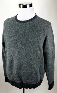 Polo Ralph Lauren Crew Neck Sweater Men Gray XL-T Italian Yarn - Picture 1 of 5