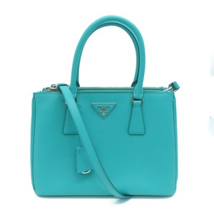 turquoise prada bolsa