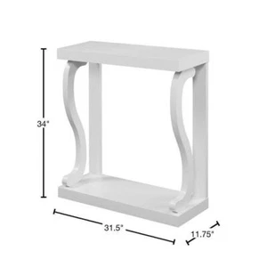 Convenience Concepts Console Table 31.5" L, Standard Rectangle Wood W/ Storage - Picture 1 of 5