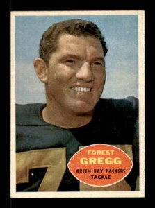 1960 Topps #56 Forrest Gregg EXMT/EXMT+ RC Rookie Packers 537625