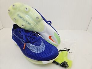 NEW Men's 4.5 Women 6 Nike Air Zoom Victory Track & Field Spikes Blue CD4385-400