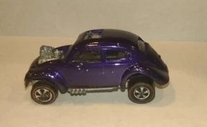 Vintage Mattel Hot Wheels Redline Custom Volkswagen. Color Metallic Purple. - Picture 1 of 7