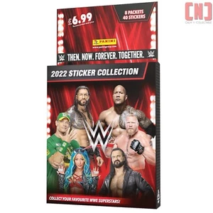 Caja Pack 8 Pegatinas Colección Panini WWE Wrestling 2022 - Imagen 1 de 1