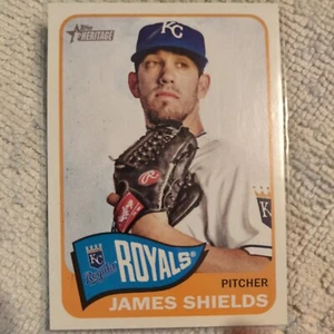 2014 Topps Heritage Shortprint James Shields 449 - Foto 1 di 2