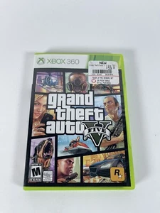 Grand Theft Auto V GTA 5 Microsoft Xbox 360 CIB With Manual & Map - Picture 1 of 7