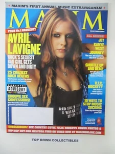 MAXIM Magazine October 2004 First Annual Music Extravaganza - Picture 1 of 1