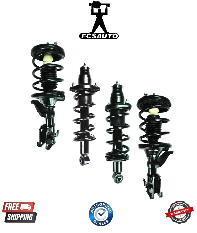 Complete FCS Front & Rear Struts For 2003-2005 Honda Civic - Image 1 of 1