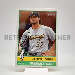 TOPPS Heritage Baseball MLB Cards 2025 - 149 Pirates Jared Jones Chrome - Picture 1 of 1