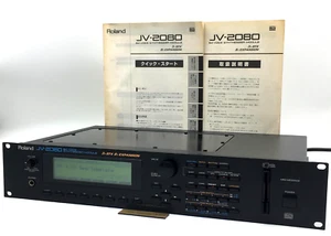 Roland JV-2080 64 Voice Synthesizer Rack Mount Module w/ Manual Battery Replaced - Picture 1 of 23