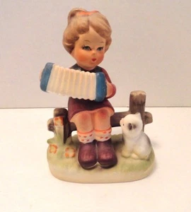 FIGURA NIÑA NAPCOWARE VINTAGE 7655 - Imagen 1 de 3
