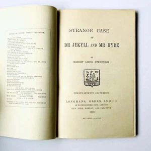 Robert Louis STEVENSON / The Strange Case of Dr Jekyll and Mr Hyde - Picture 1 of 4
