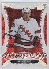2021-22 Upper Deck Ovation World Premiere Red /199 Seth Jarvis #WP-35 Rookie RC