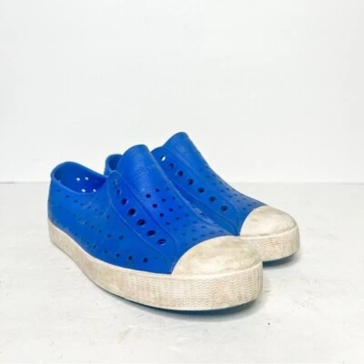 Zapatillas Native Jefferson de Goma Azul Talla 3 Juvenil Foto 1 de 4