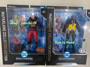 McFarlane Toys DC Guy Gardner Guerrero Linterna Roja y Mister Terrific - 2PK - Imagen 1 de 5