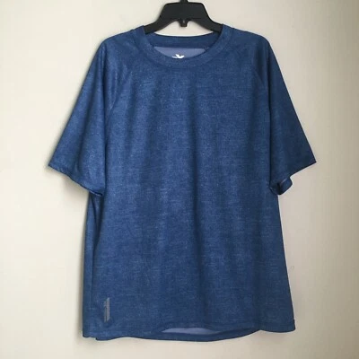 Camisa Zeroxposur Protección Solar UPF 50 Para Hombres XL Azul Elastizada Rendimiento Tejida S/S Foto 1 de 4