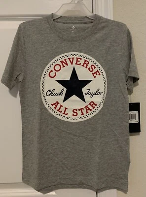 Converse Boy's Short Sleeve Graphic Cotton T-Shirt - Image 1 of 2