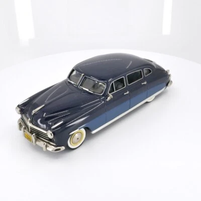 1949 HUDSON COMODORE. Motor City EUA. MC-17T. Azul de dois tons. 1/43. Estado perfeito. Caixa. - Imagem 1 de 4