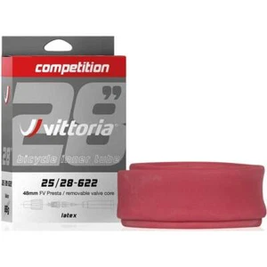 Vittoria Competition Latex 700 x 25-28c Inner Tube 48mm Presta Valve Cycling - Picture 1 of 1