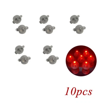 10Pcs LED Balloon Lights Tiny Wireless Battery Small Round LED Ball  Party Decor - Image 1 of 4