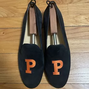 NWT JP Crickets Princeton ‘P’ Velvet Loafer Made In Italy Size 12 MSRP $328 - Picture 1 of 8