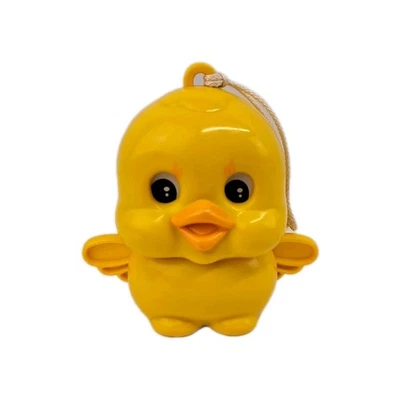 Juguete de canción de cuna de pato amarillo juguete de música de plástico para cantar con mango de cuerda Foto 1 de 4