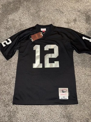 Футболка Кена Стаблера из Oakland Raiders Mitchell & Ness Legacy молодежная детская размер L новая - Изображение 1 из 4