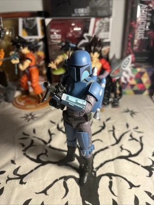 Star Wars the Black Series Death Watch Mandalorian 6-inch Action Figure (No Box) - Image 1 of 4