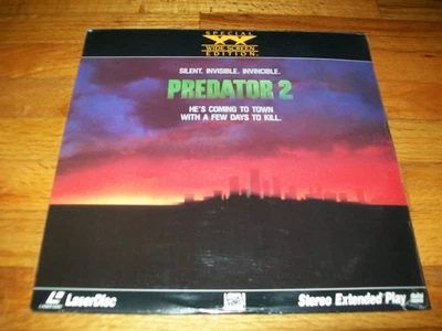 PREDATOR 2 Laserdisc LD WIDESCREEN FORMAT BRAND NEW SEALED VERY RARE PART TWO II - Image 1 of 2
