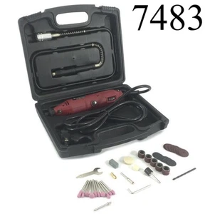 Kit de herramientas rotativas Juego de amoladora de troquel Eje flexible 40 piezas Herramientas de lijado de velocidad variable NUEVO - Imagen 1 de 1