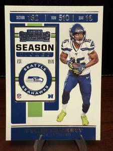 Tyler Lockett Season Ticket-2019 Panini Contenders #92 Seattle Seahawks NFL - Picture 1 of 2