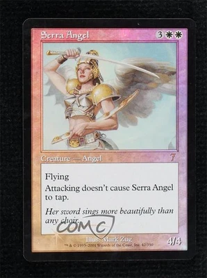 Serra Angel Foil Magic: 7th Edition #42 2001 - Image 1 of 2
