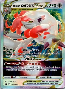 Hisuian Zoroark VSTAR SWSH298 SWSH: Sword & Shield Promo Cards NM - Picture 1 of 2