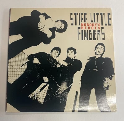 Stiff Little Fingers – Nobody's Heroes vinyl. 1980 Punk US release EX Foto 1 de 4