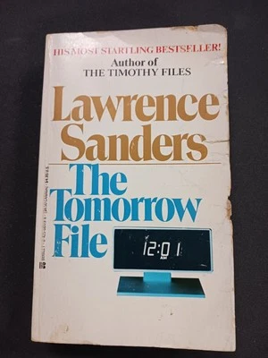The Tomorrow File by Lawrence Sanders Paperback — 第 1/4 张图片
