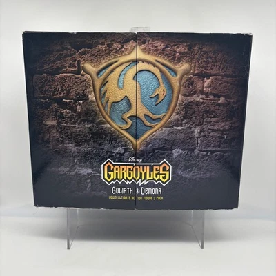 Boneco de ação Disney Gárgulas Golias e Demona NECA Ultimate pacote com 2 - Imagem 1 de 4