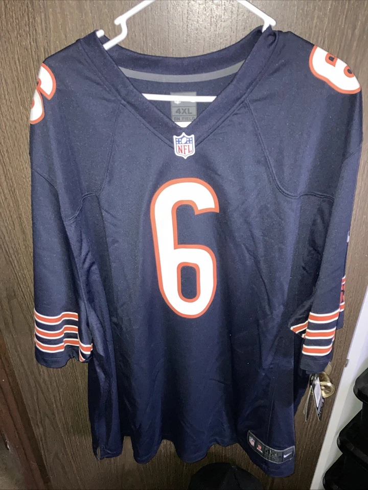 Camiseta Jay Cutler Chicago Bears Nike On Field 4xl Foto 1 de 4