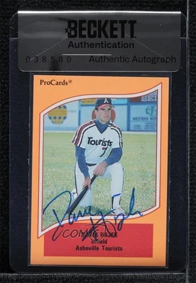 BAS 1990 ProCards A & AA Minor League Stars Dave Hajek #102 Seal of Authenticity - Image 1 of 2