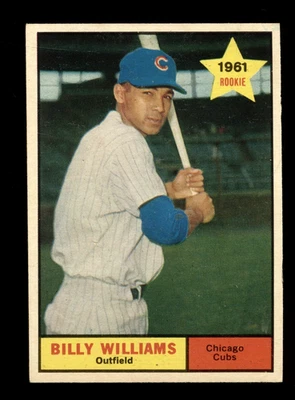 1961 Topps - #141 Billy Williams Cubs Salón de la fama radiocontrol ex+ centrado Foto 1 de 2