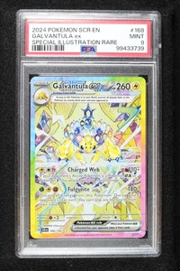 PSA 9 2024 POKEMON SCREN - STELLAR CROWN SPECIAL ILLUSTRATION RARE GALVANTULA EX - Bild 1 von 2