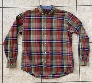 Camisa Pendleton Woolen Mills Manga Larga Franela Para Hombre Grande a Cuadros Botón Bolsillo - Imagen 1 de 17