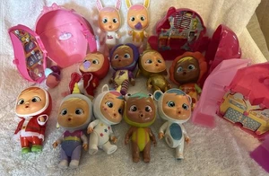 llorar bebés lote 11 bebés algunos accesorios - Imagen 1 de 11