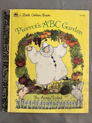 Vintage A Little Golden Book Pierrot’s ABC Garden 1992  312-24 #608 - Image 1 of 4