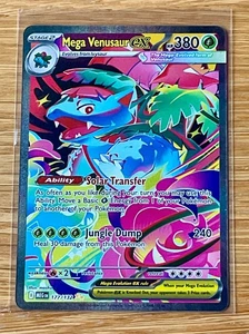 Pokemon TCG Mega Venusaur 177/132 Mega Evolutions Illustration Rare Karte - Bild 1 von 2