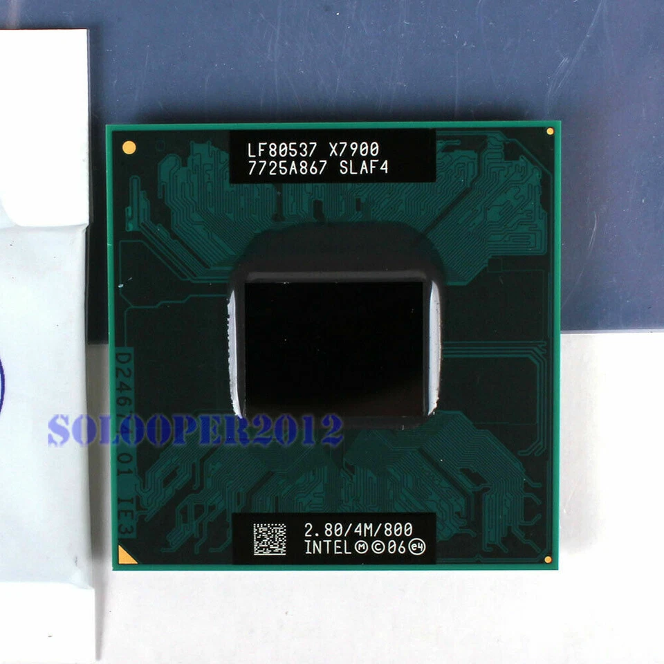 Intel Core 2 Extreme X7900 2.8 GHz 800 MHz (LF80537GG0724ML) Processor CPU - Image 1 of 1