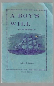 A Boy's Will An Experience 1934 Heft Meer und Wal Abenteuer Geschichte religiös - Bild 1 von 3