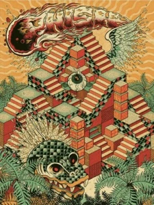 RARE Phish Poster Riviera Maya Mexico 2022 LE AP #/100 Ryan Besch Your Cinema - Picture 1 of 1