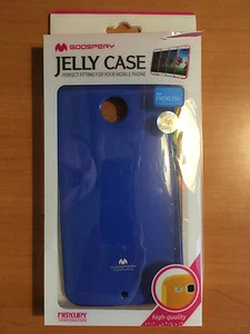 NEXUS 6 BLUE JELLY CASE GOOSPERY - Photo 1 sur 1
