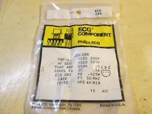 Philips ECG-288 NTE-288 Amplificatore per uso gene ad alta tensione - Foto 1 di 1
