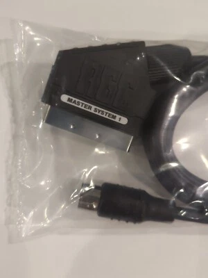 Sega Master System, Euro SCART Cable, RGB, Retrogamingcables, Pack-a-Punch, New - Image 1 of 4