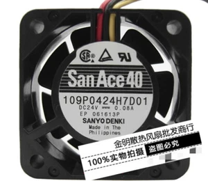 1PCS SANYO 4CM 109P0424H7D01 4015 24V 0.08A FANUC dedicated cooling fan - Picture 1 of 1